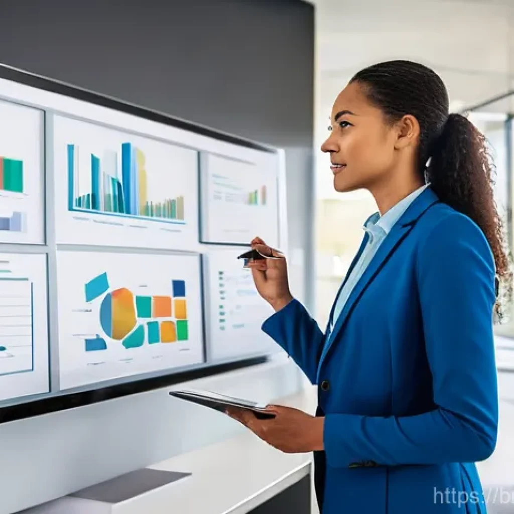 사용자 세그먼트 발굴을 위한 성과 기반 접근법 - **Prompt 1: Understanding Diverse Customer Segments through Data**
    "An eye-level, wide-angle sho...